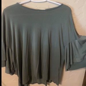 Gree dressy top